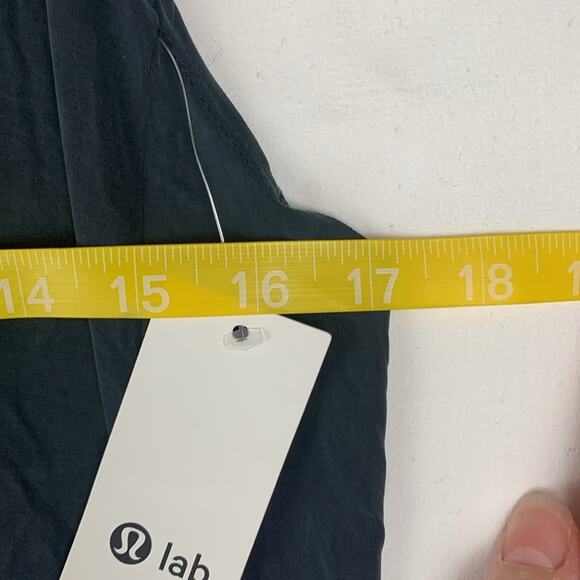 Lululemon women's size 6 the lab black flutter dress athleisure new stretch - Picture 6 of 12